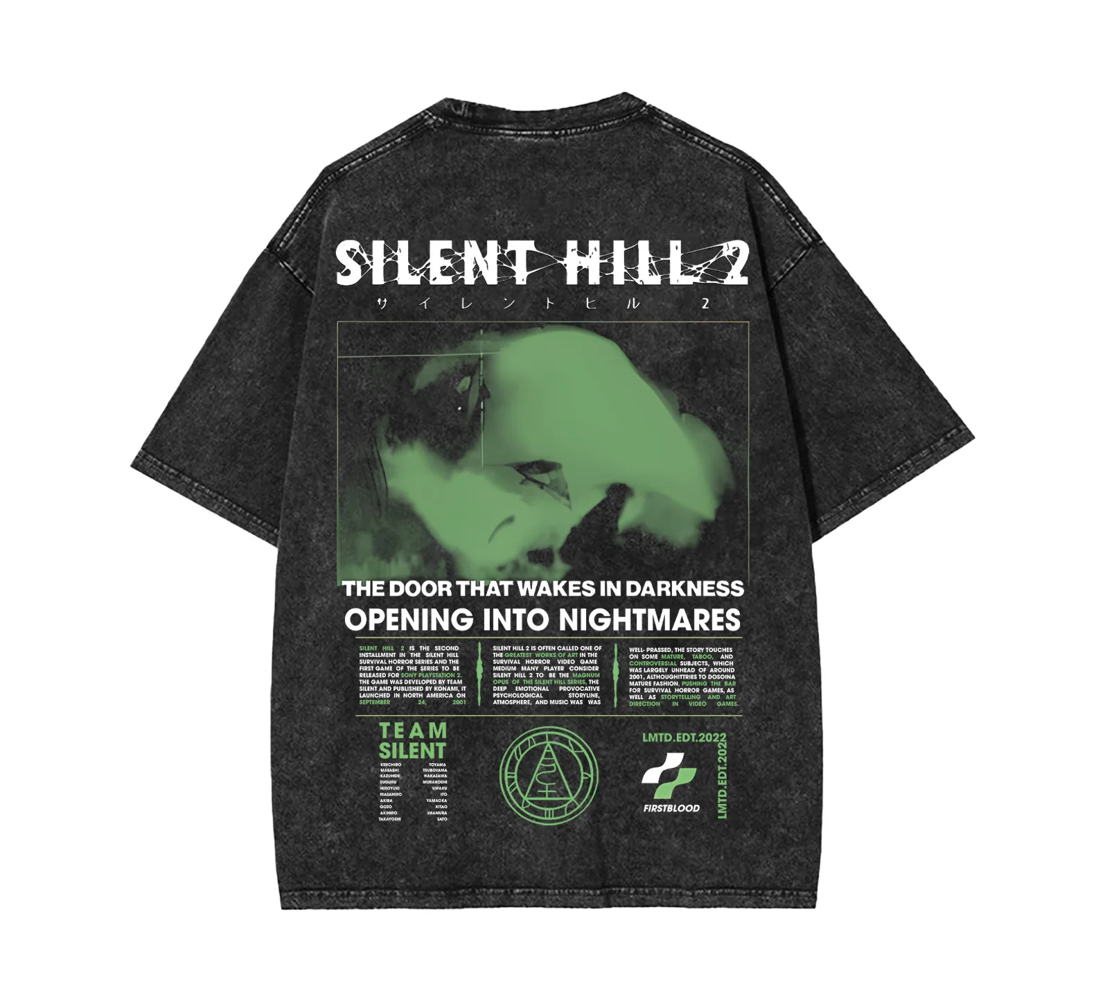Silent Hill F Unisex Washed T-Shirt