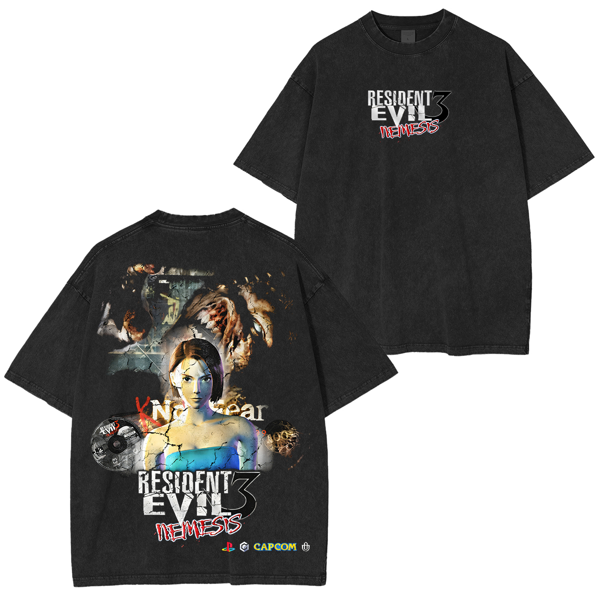 Resident Evil 3: Nemesis Washed T-shirt/Crewneck/Hoodie