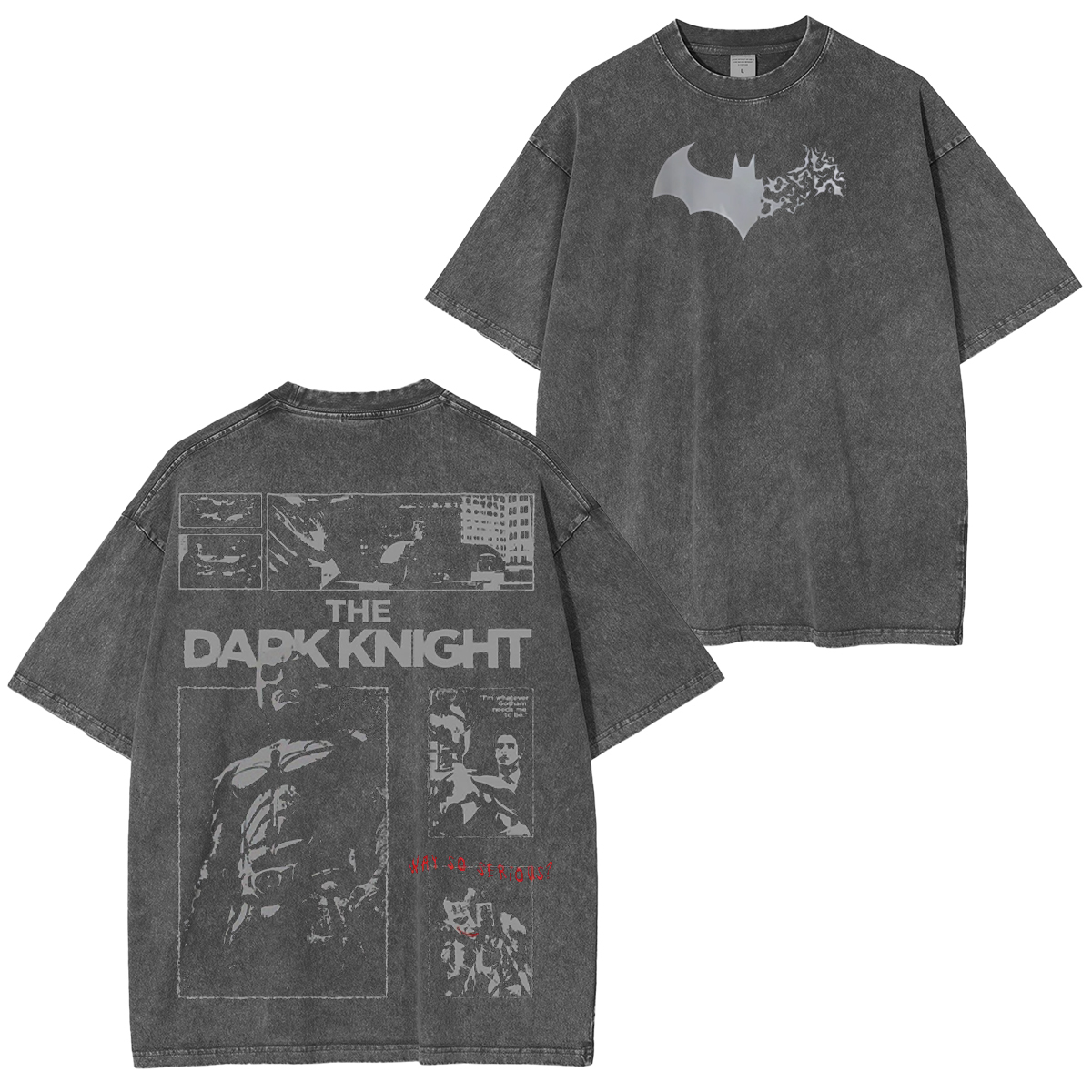 Batman Unisex Washed T-Shirt