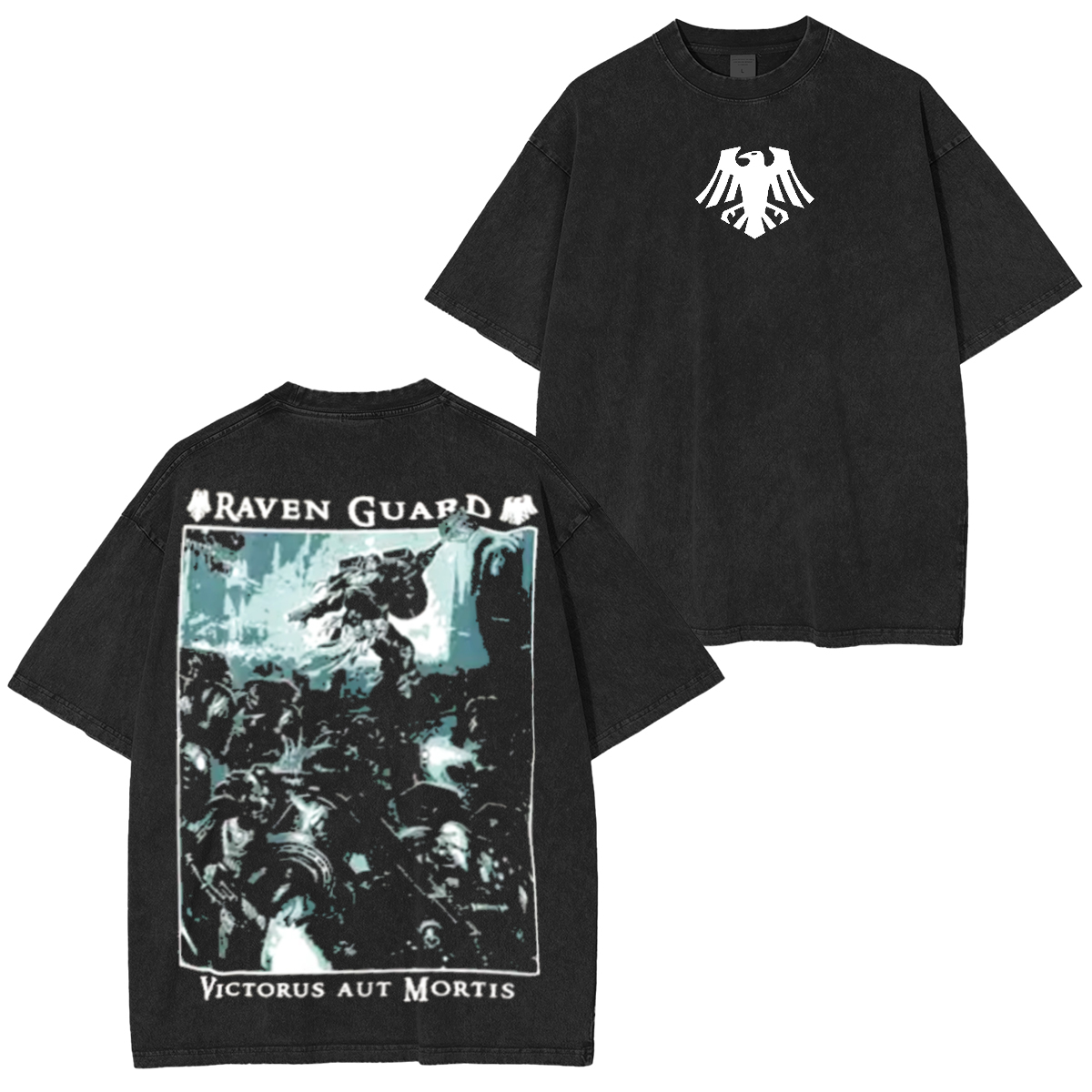 Warhammer 40k Raven Guard Unisex Washed T-Shirt