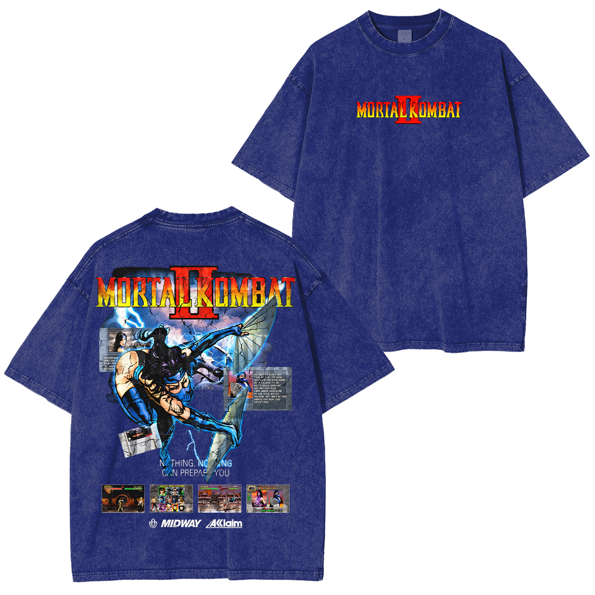 Mortal Kombat II Washed T-shirt/Crewneck/Hoodie