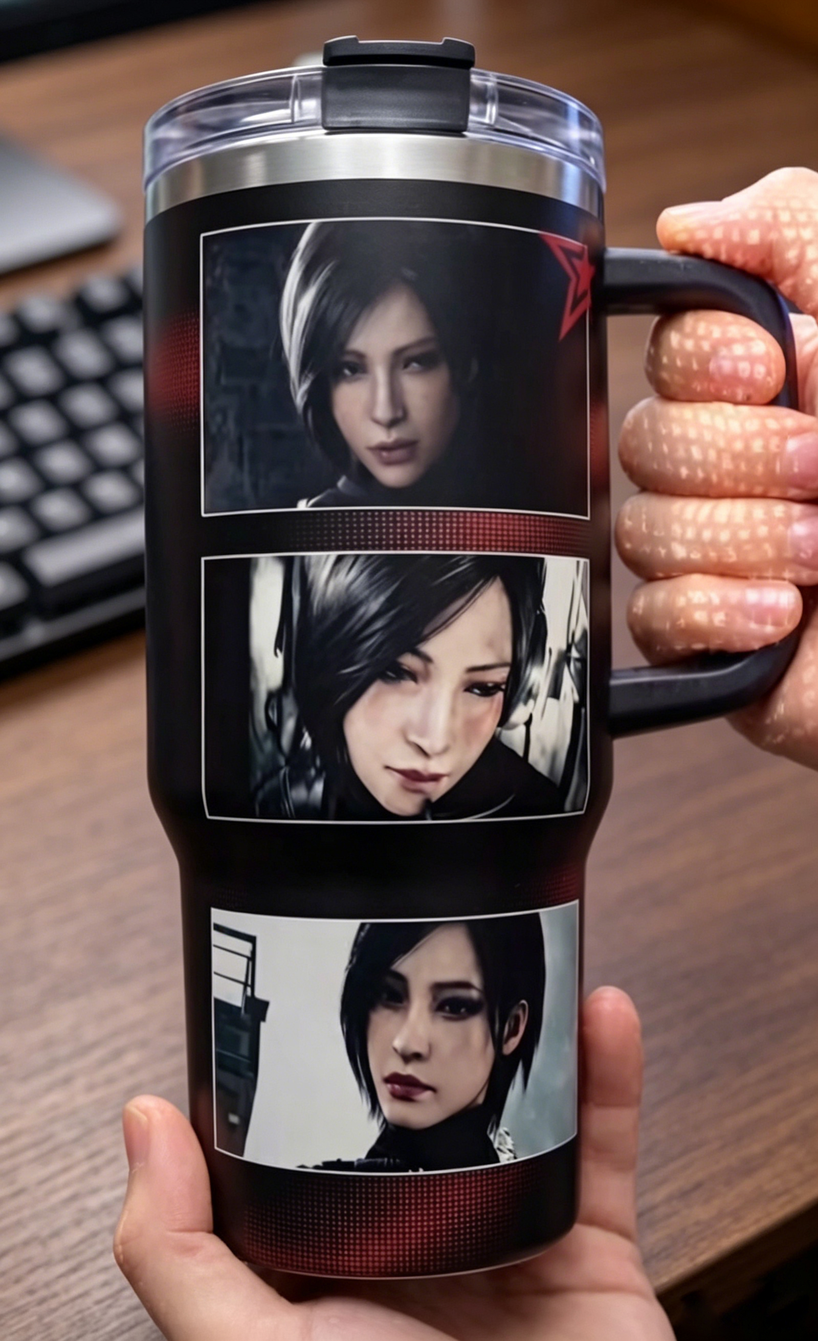 Resident Evil 4: Leon & Ada's Raccoon City Encounters 40 Oz Tumbler Cup