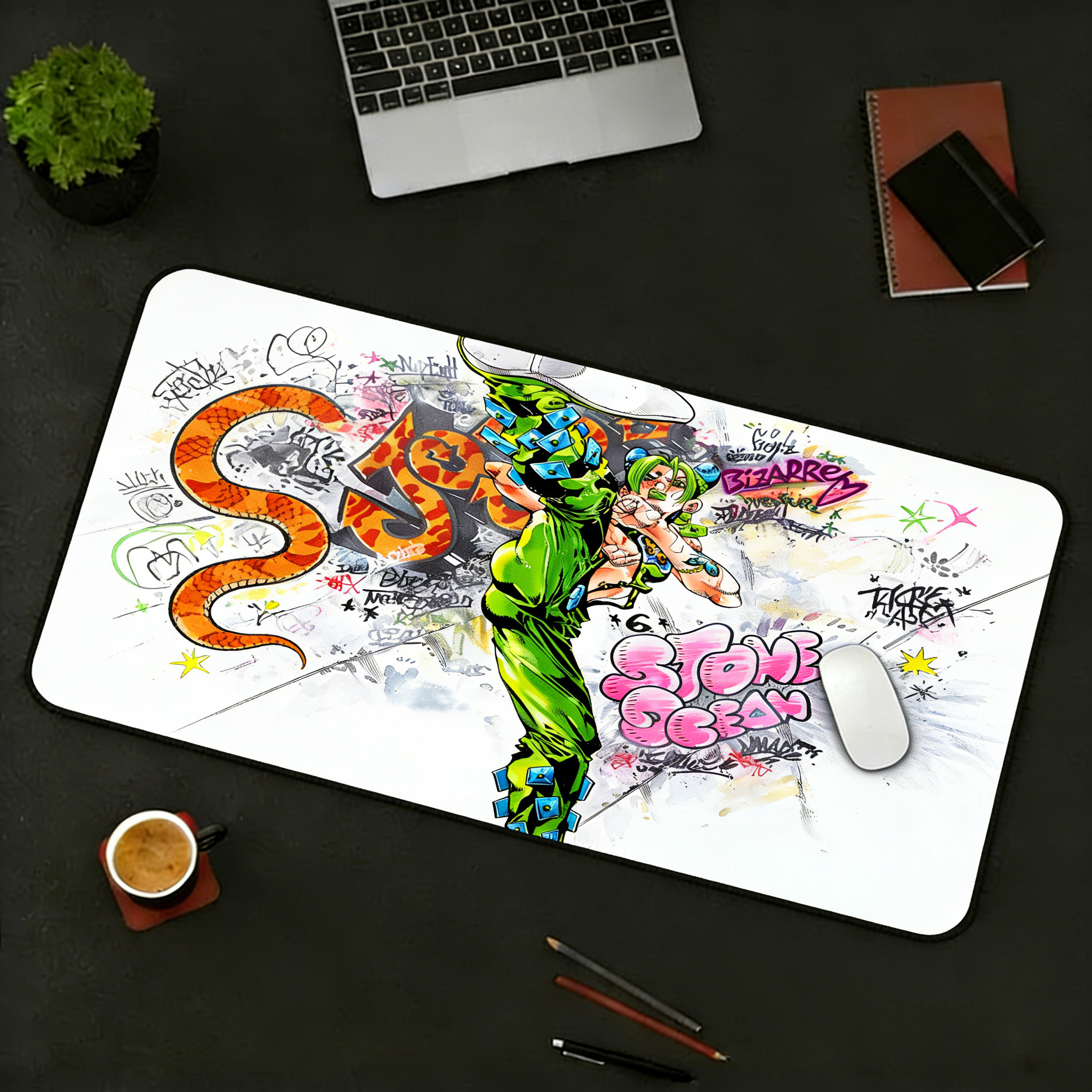 JoJo's Bizarre Adventure: Part 6-Stone Ocean Mouse Pad