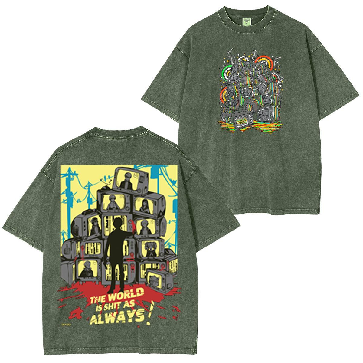 Persona 4 Unisex Washed T-Shirt