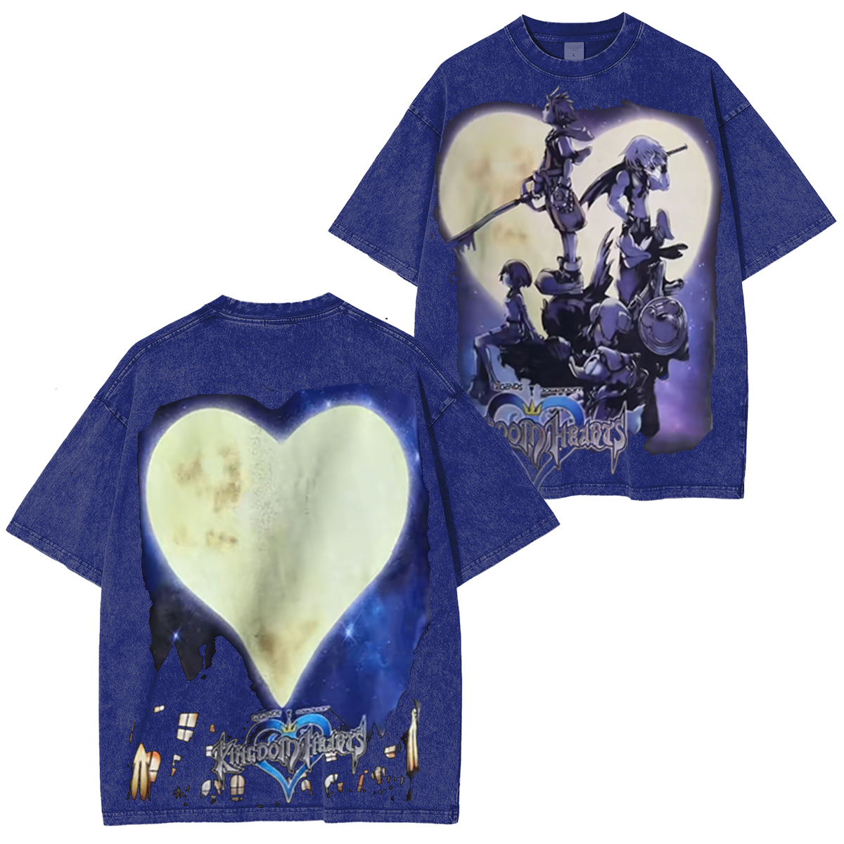 Light And Darkness, One Sky, One Destiny Vintage Unisex Washed T-Shirt