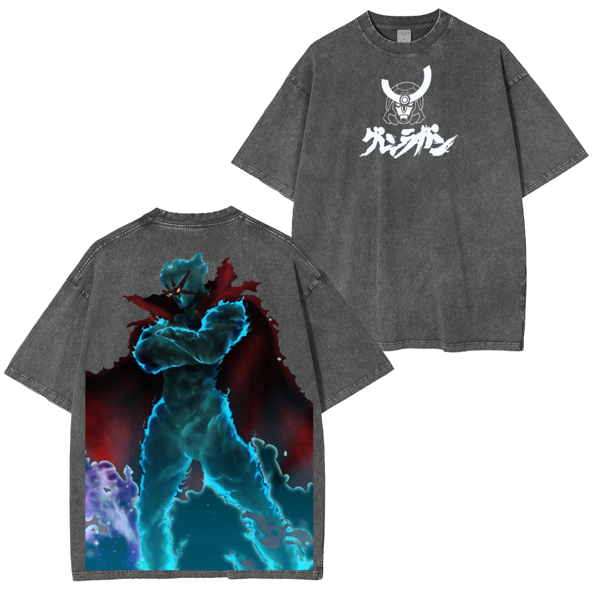 Gurren Lagann Unisex Washed T-Shirt