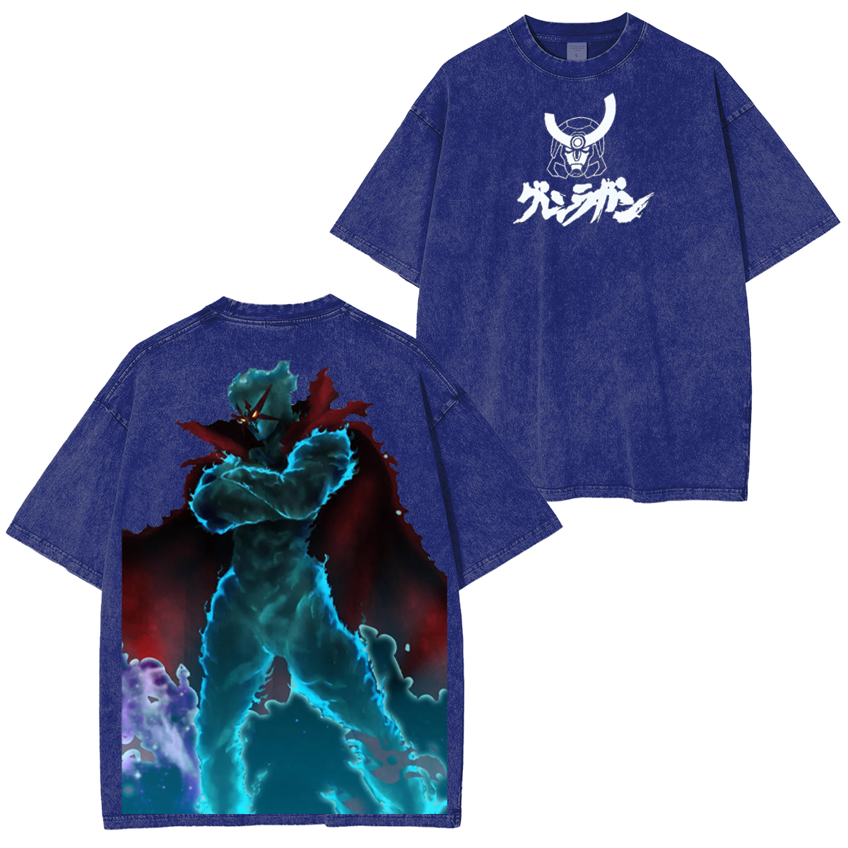 Gurren Lagann Unisex Washed T-Shirt