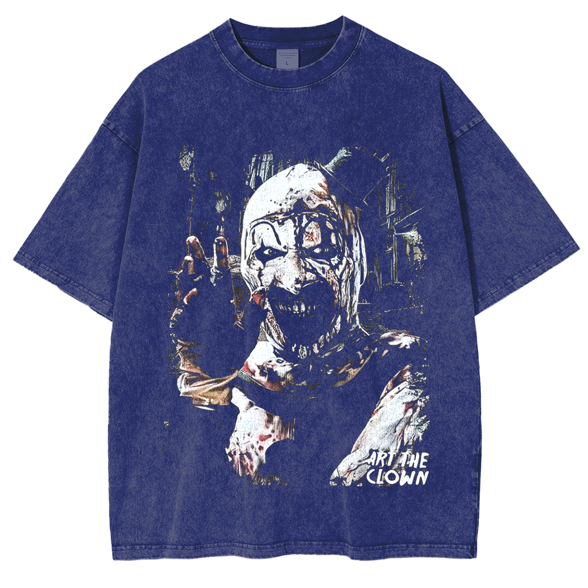 Art the Clown ,Halloween Horror Unisex Washed T-Shirt