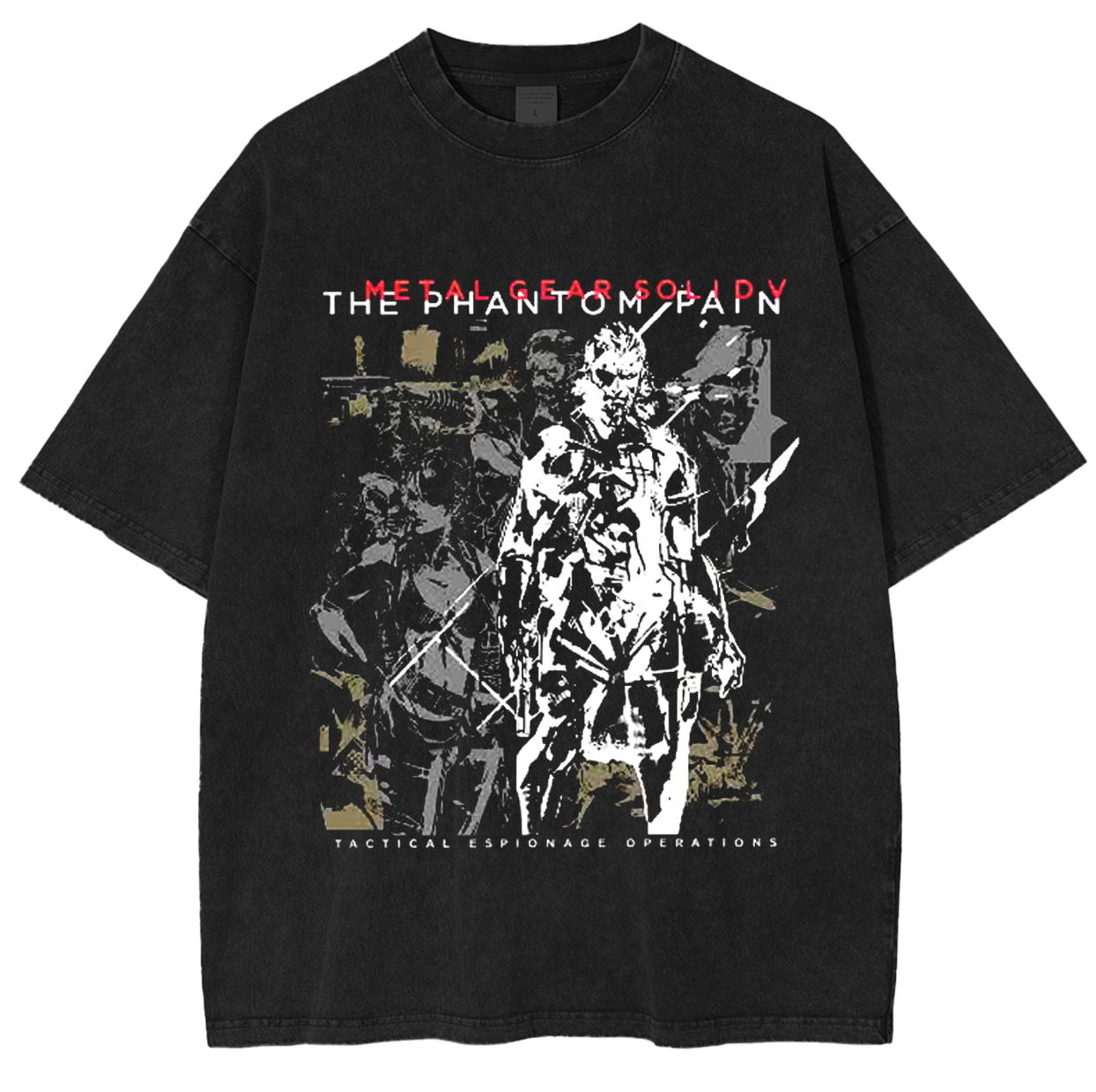 Metal Gear Solid 5 Unisex Washed T-Shirt