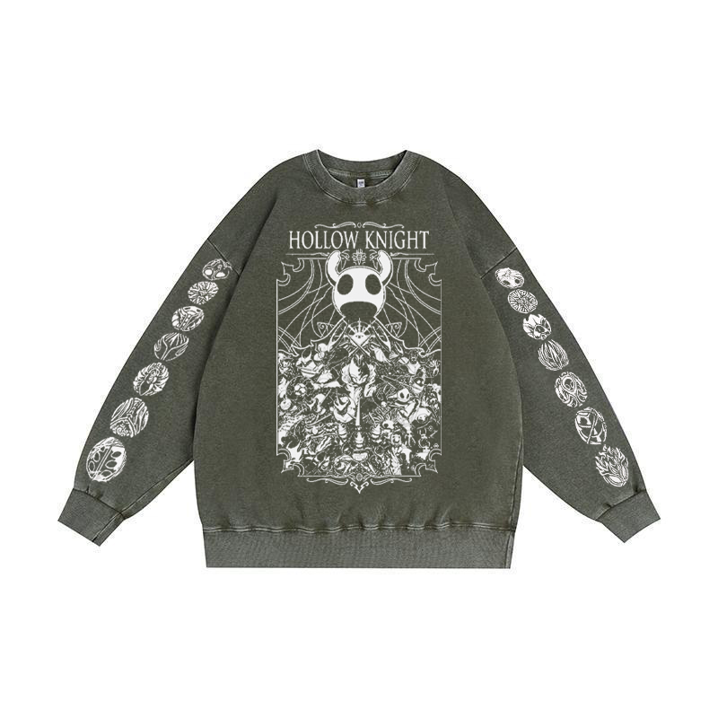 Hollow Knight - ""Kindred Souls"" Unisex Washed Crewneck Sweatshirt