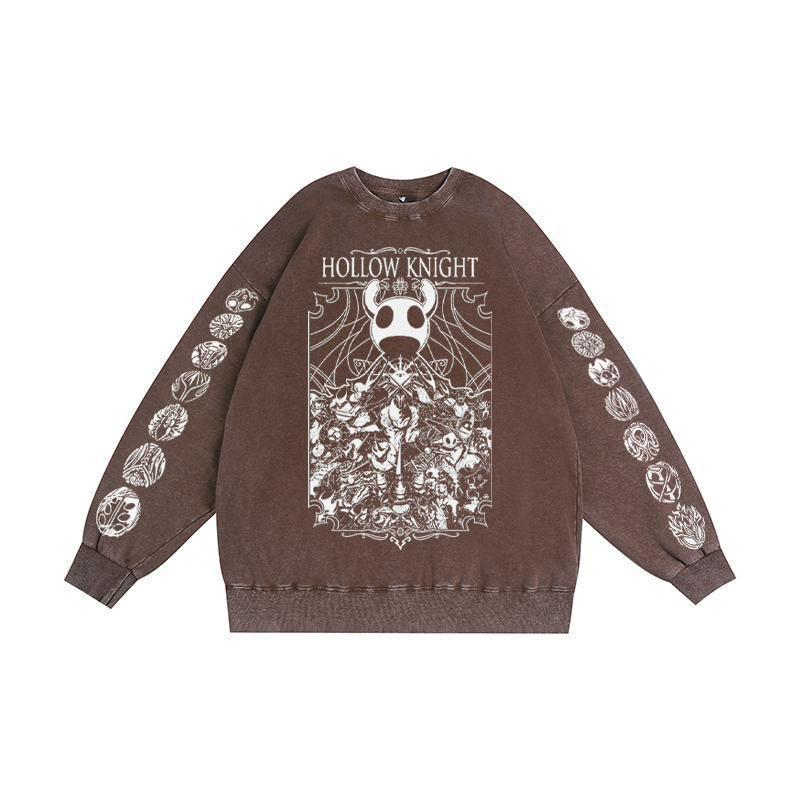 Hollow Knight - ""Kindred Souls"" Unisex Washed Crewneck Sweatshirt