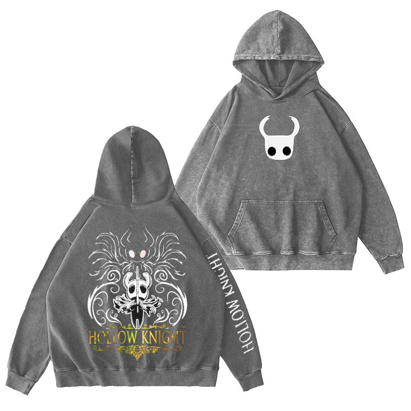 HOLLOW KNIGHT Unisex Washed Hoodie