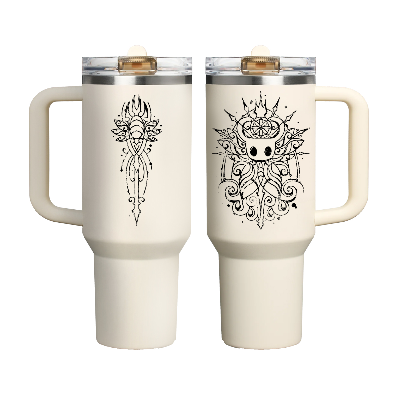 Zenitsu Demon SlayerFlip Straw Tumbler