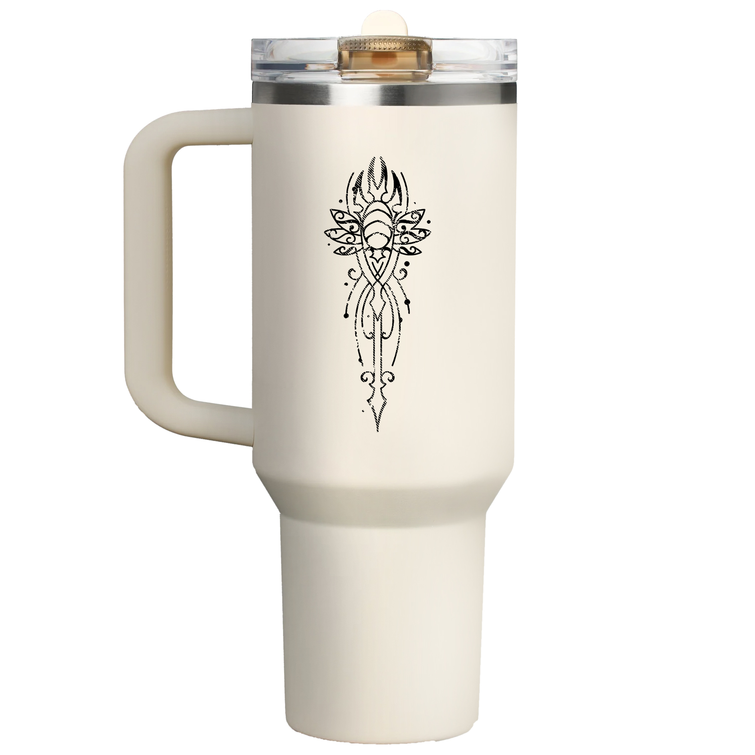 Zenitsu Demon SlayerFlip Straw Tumbler
