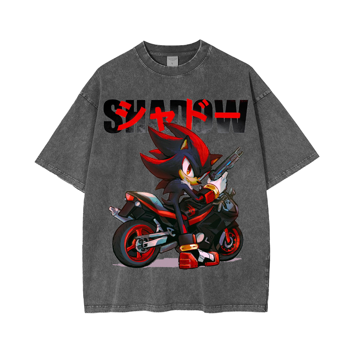 Shadow the Hedgehog Unisex Washed T-Shirt