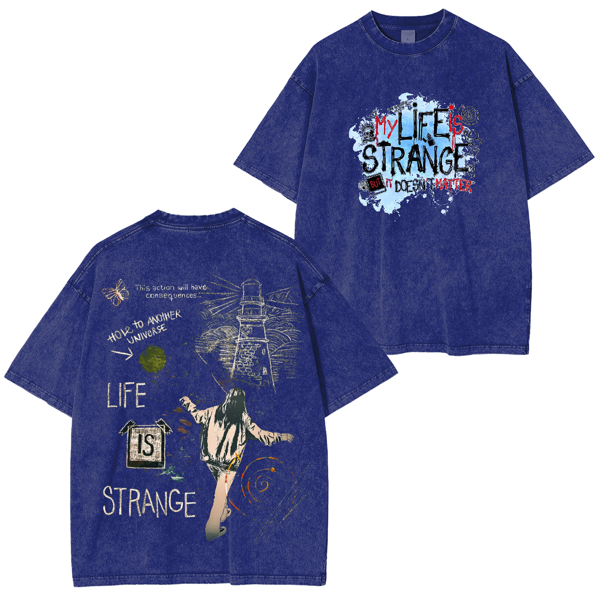 Life Is Strange Unisex Washed T-Shirt