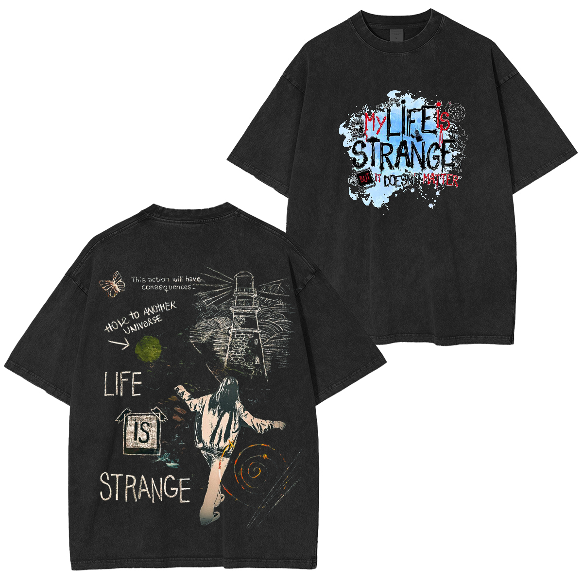 Life Is Strange Unisex Washed T-Shirt