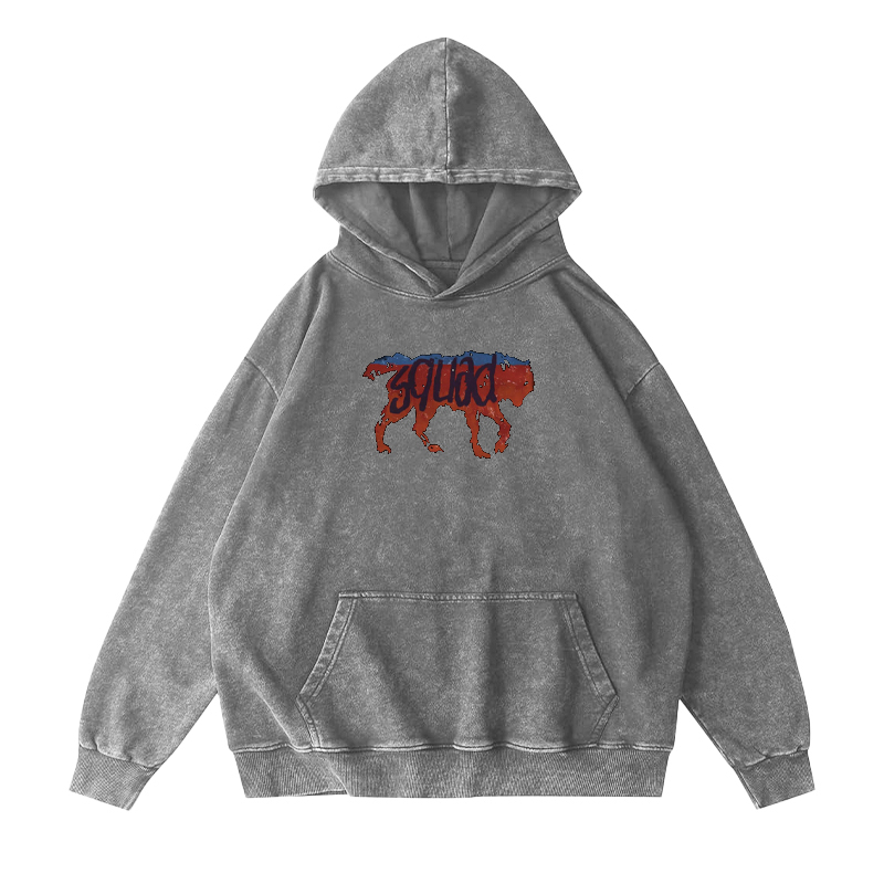 Life is Strange 2 Sean Diaz's Hoodie Wolf  Unisex Washed Hoodie