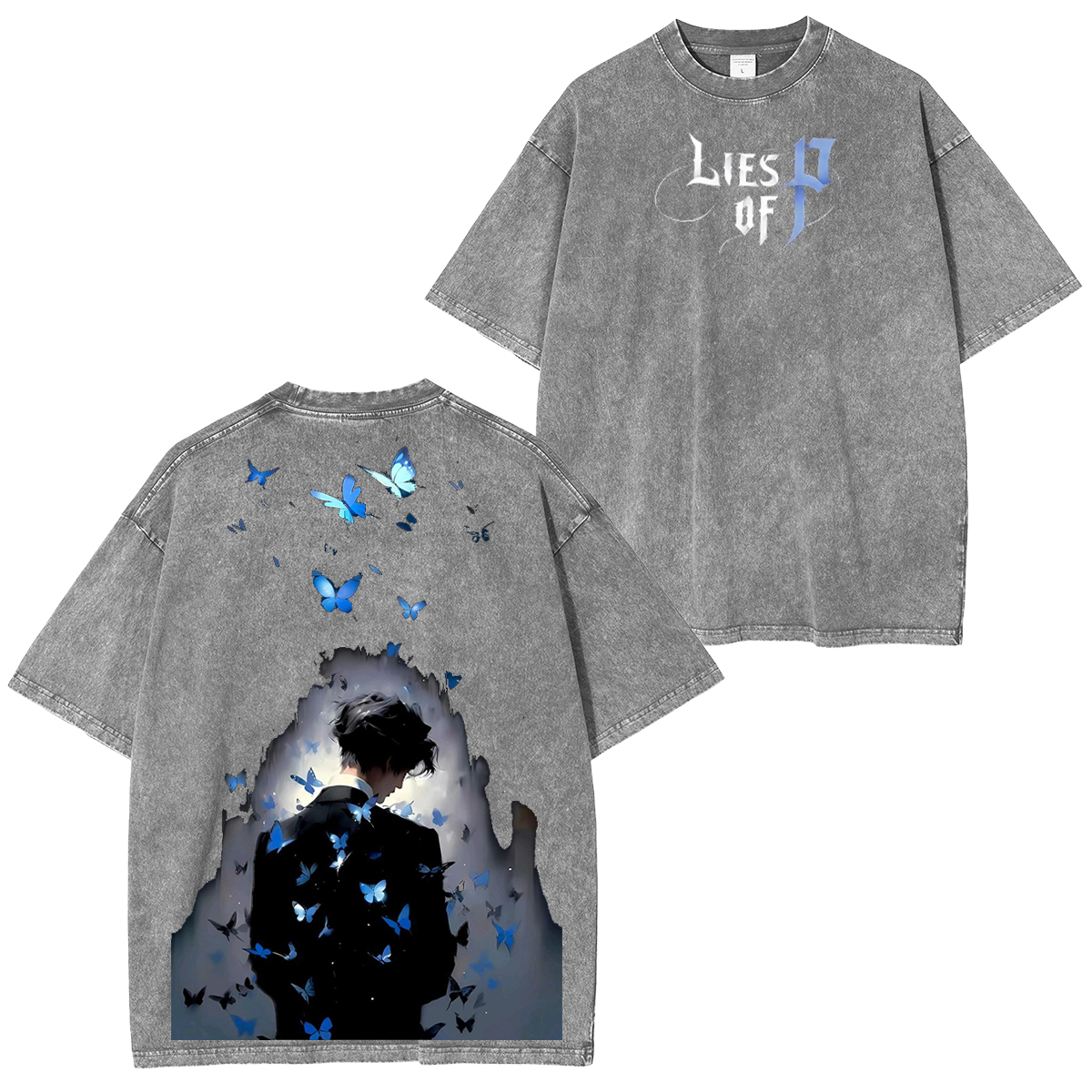 Lies of P Unisex Washed T-Shirt