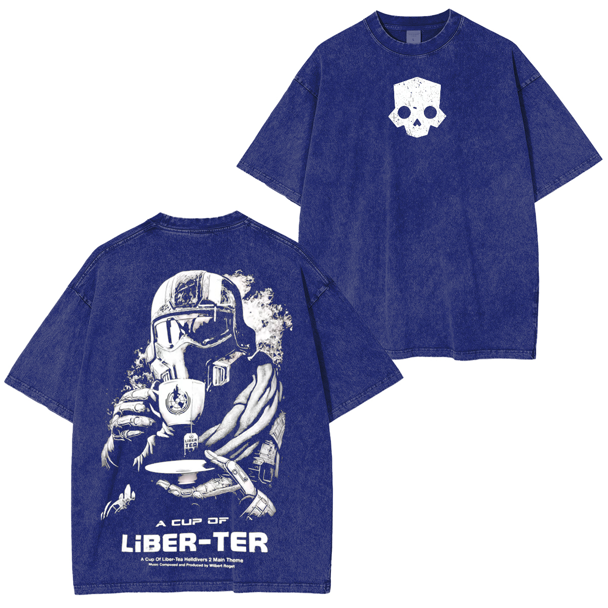 Helldivers Unisex Washed T-Shirt