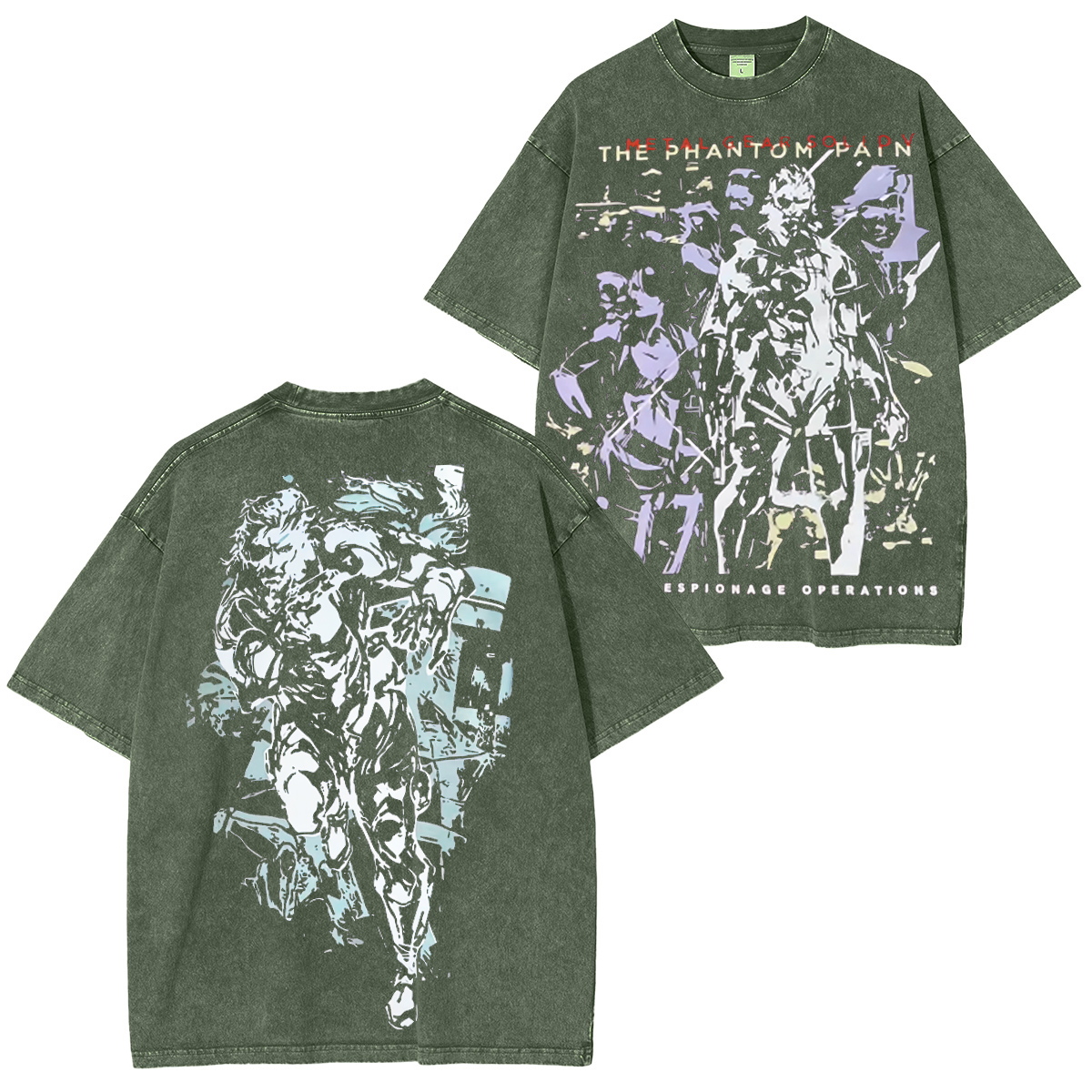 Metal Gear Solid V: The Phantom Pain Unisex Washed T-Shirt