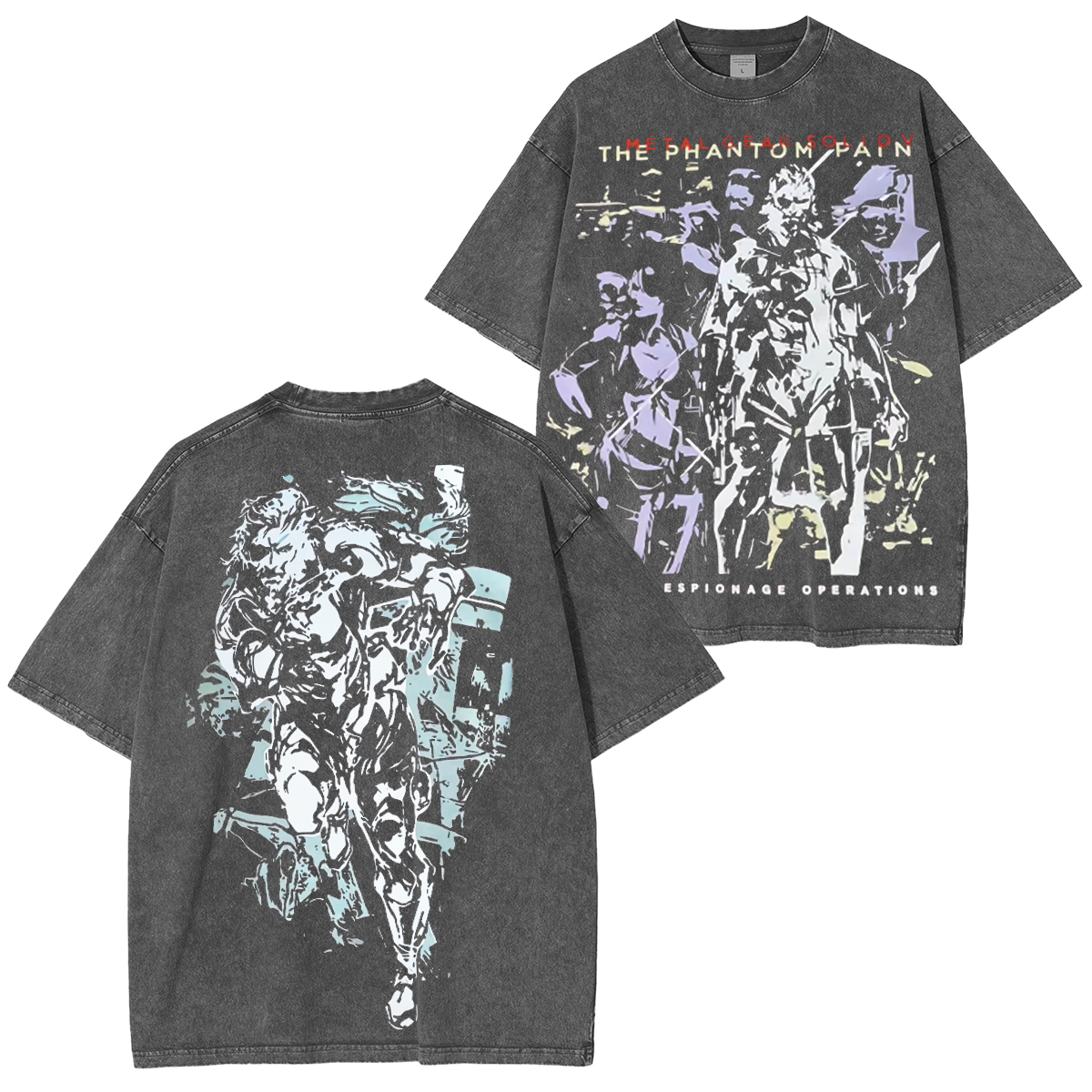 Metal Gear Solid V: The Phantom Pain Unisex Washed T-Shirt