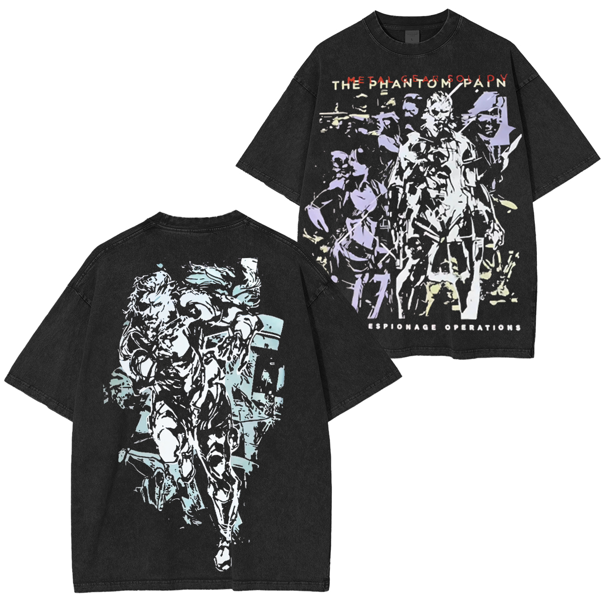 Metal Gear Solid V: The Phantom Pain Unisex Washed T-Shirt