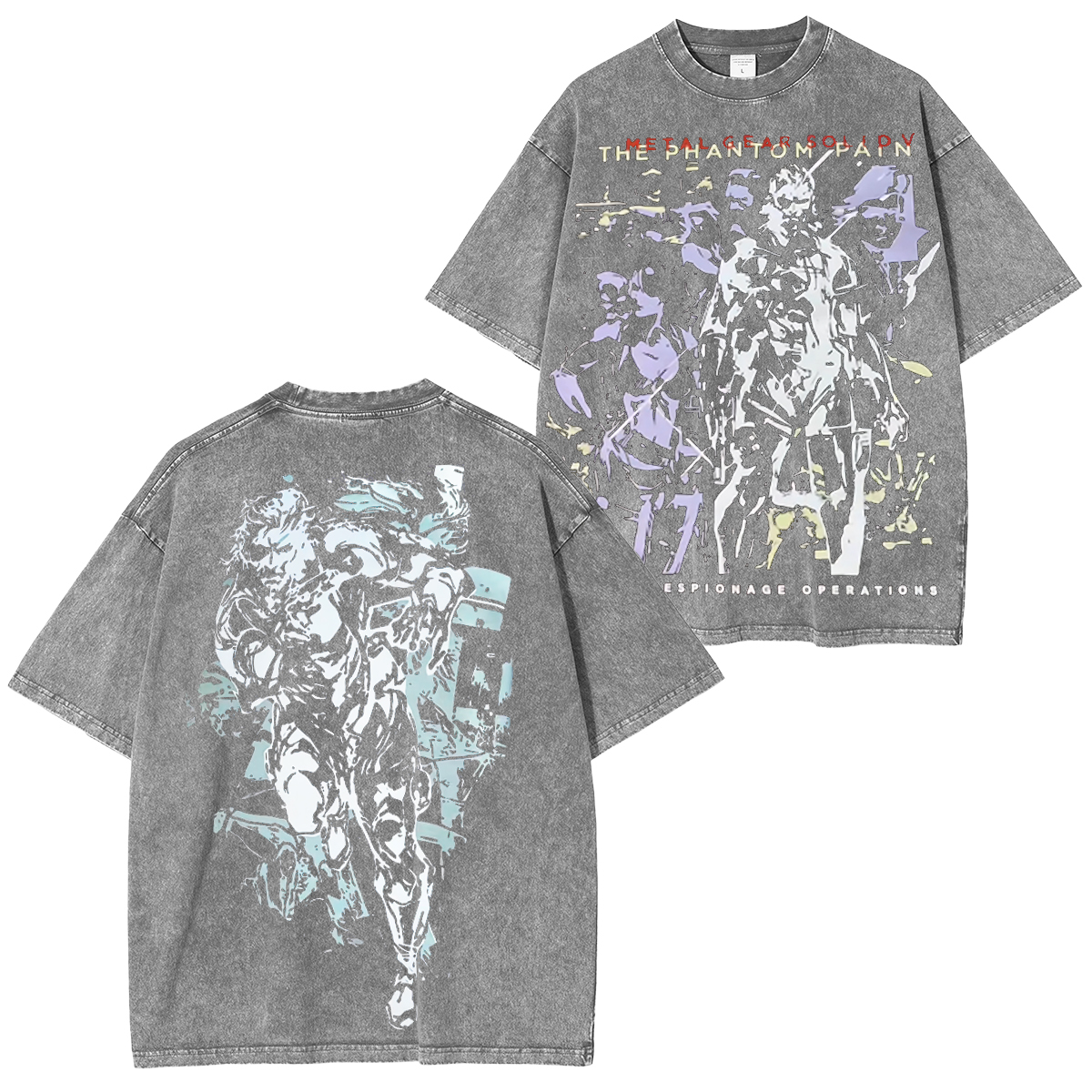 Metal Gear Solid V: The Phantom Pain Unisex Washed T-Shirt