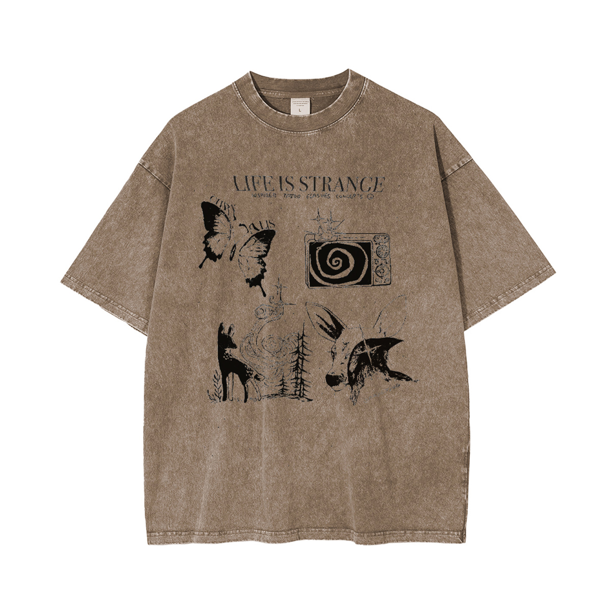 Life Is Strange Unisex Washed T-Shirt