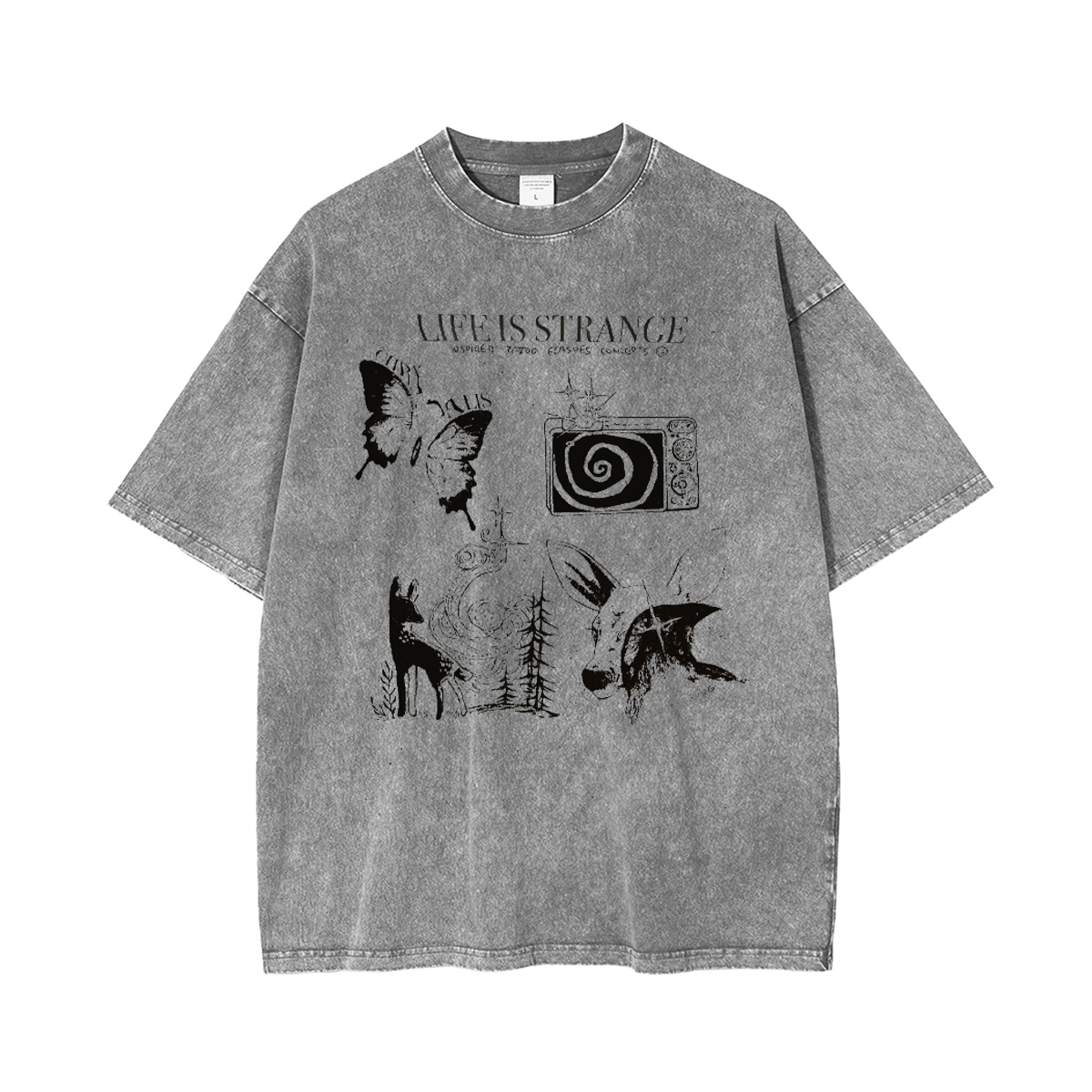 Life Is Strange Unisex Washed T-Shirt