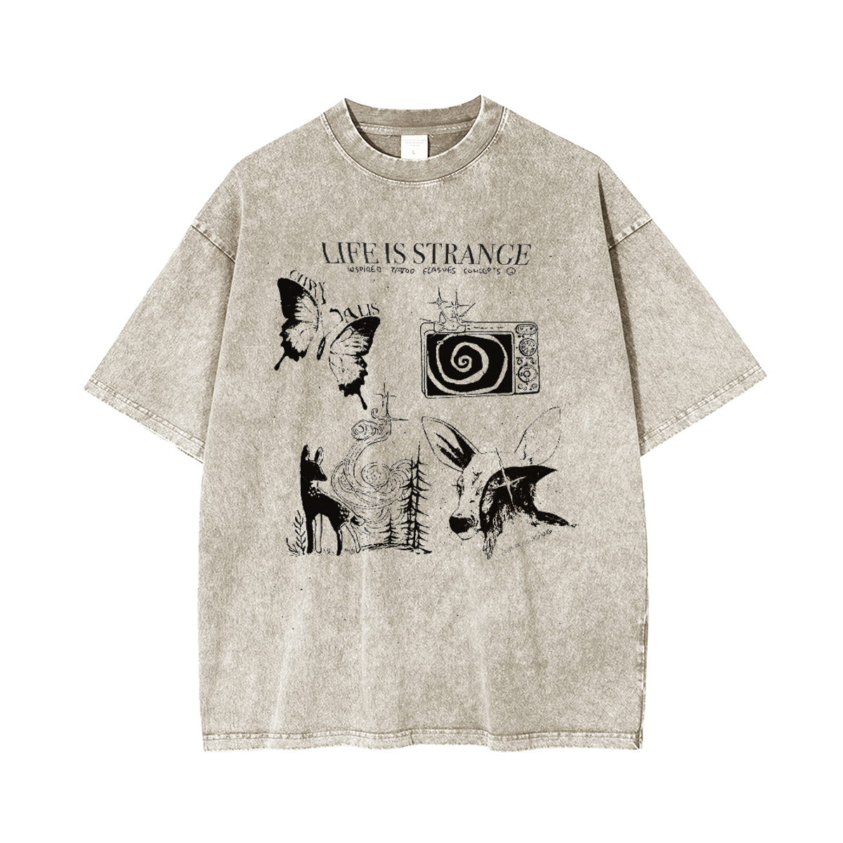 Life Is Strange Unisex Washed T-Shirt