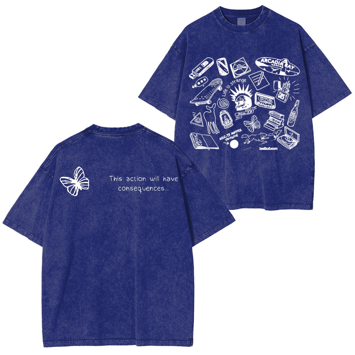 Life Is Strange Unisex Washed T-Shirt