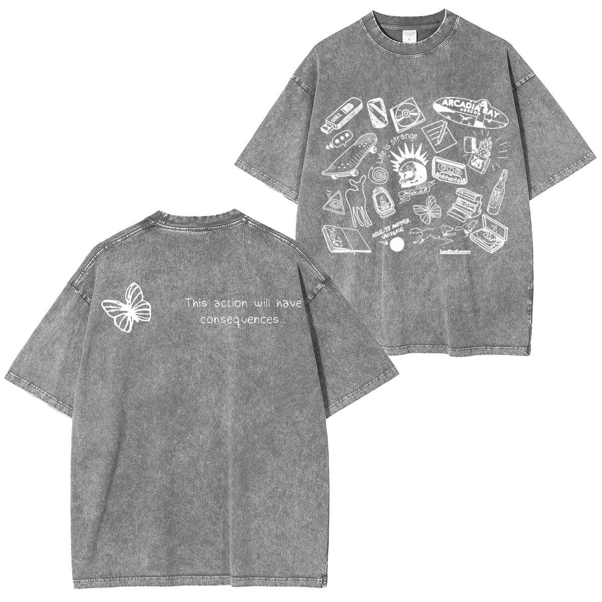 Life Is Strange Unisex Washed T-Shirt