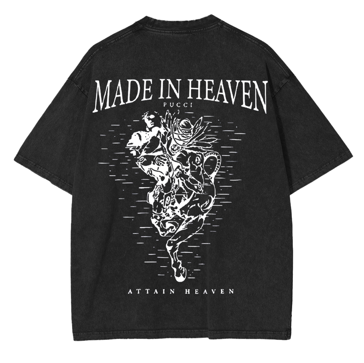 JoJo's Bizarre Adventure Unisex Washed T-Shirt