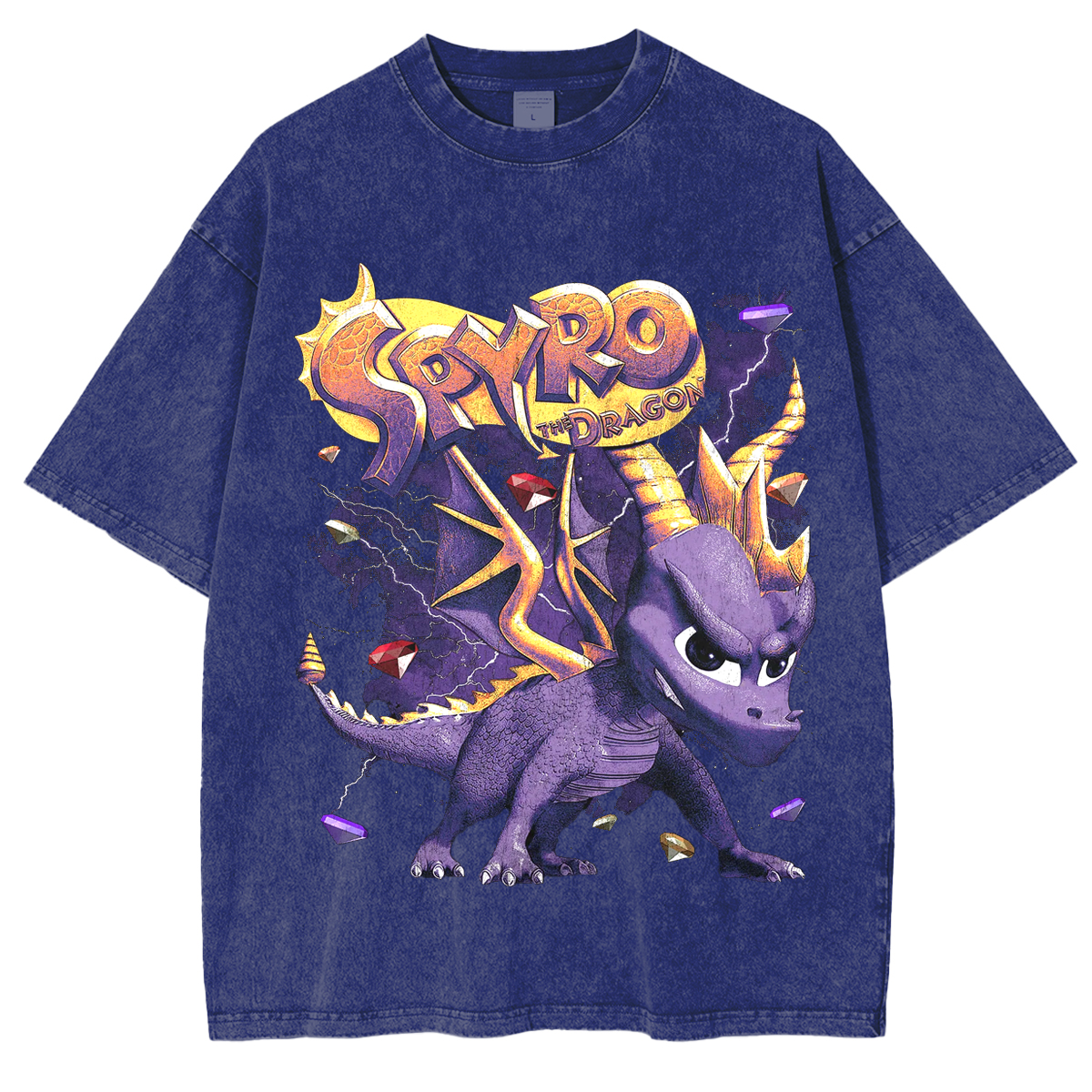 Spyro the Dragon Unisex Washed T-Shirt