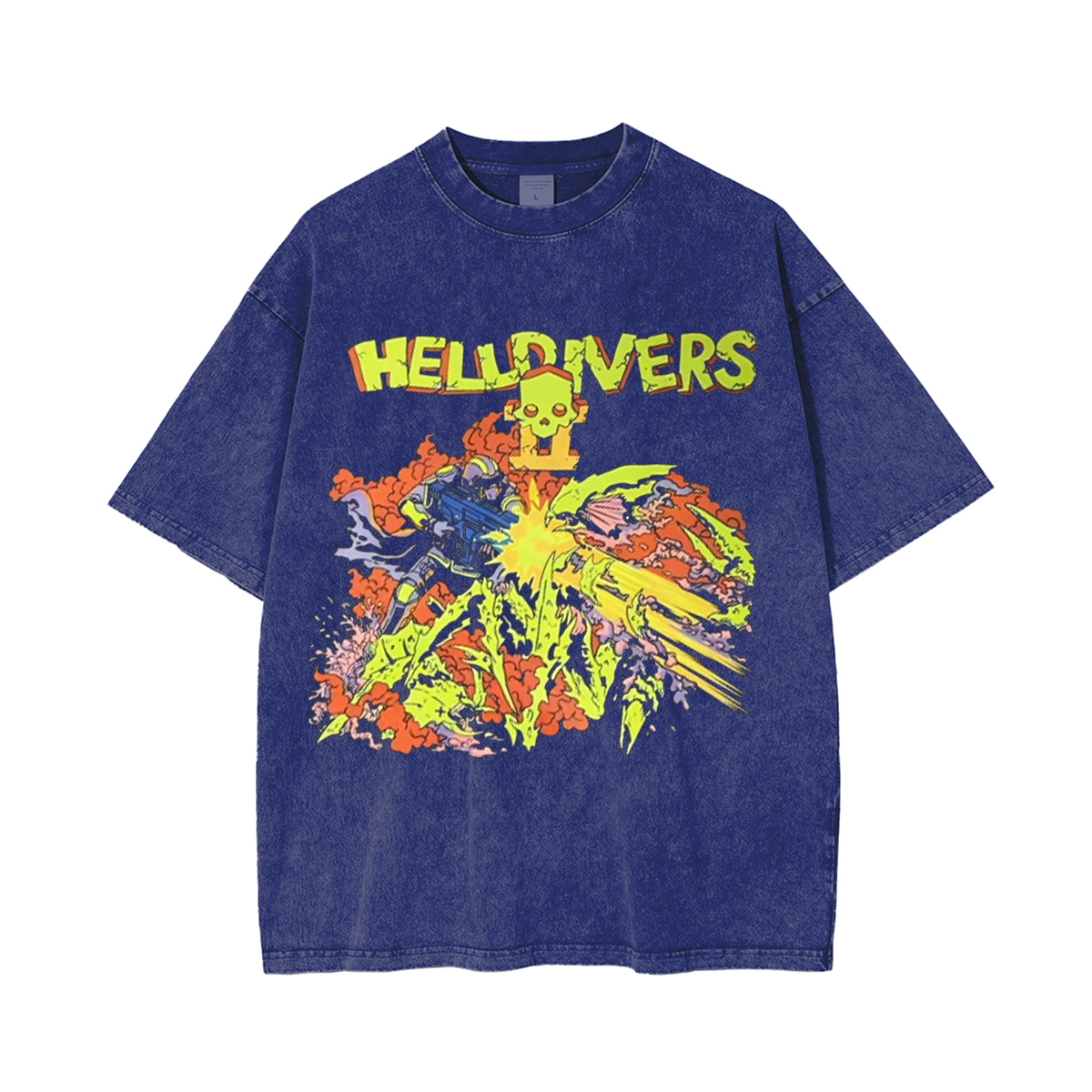 Helldivers Unisex Washed T-Shirt