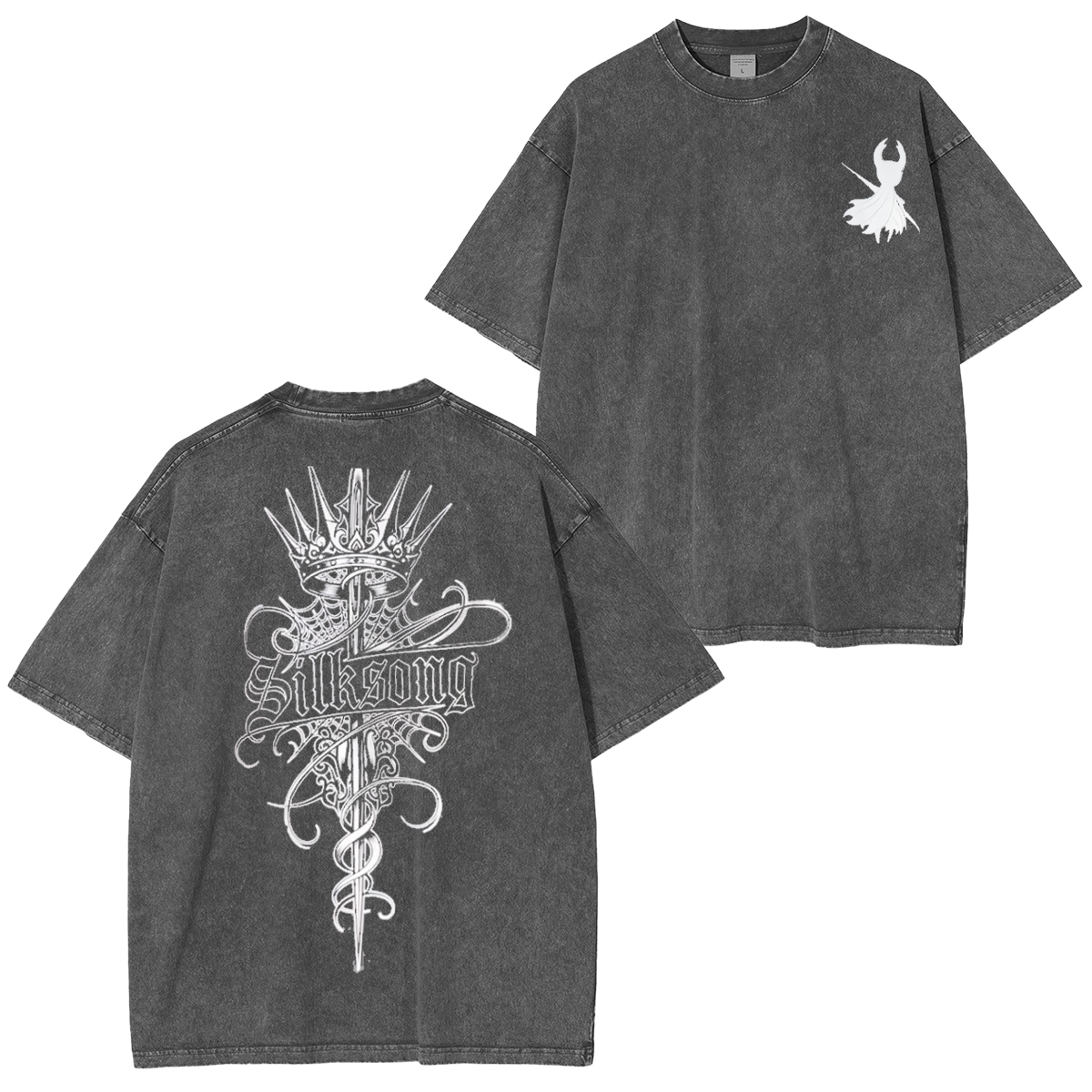 Hollow Knight Silksong Unisex Washed T-Shirt