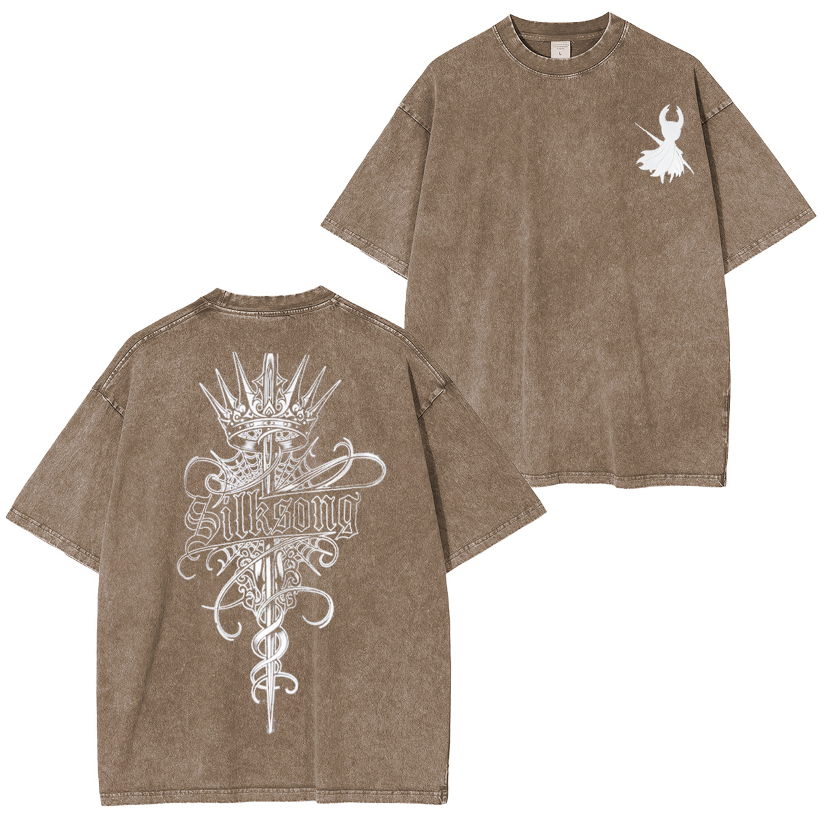 Hollow Knight Silksong Unisex Washed T-Shirt