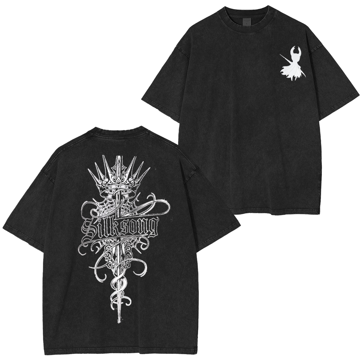 Hollow Knight Silksong Unisex Washed T-Shirt
