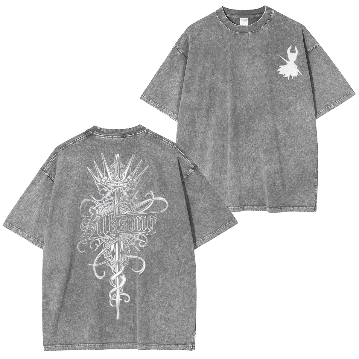 Hollow Knight Silksong Unisex Washed T-Shirt