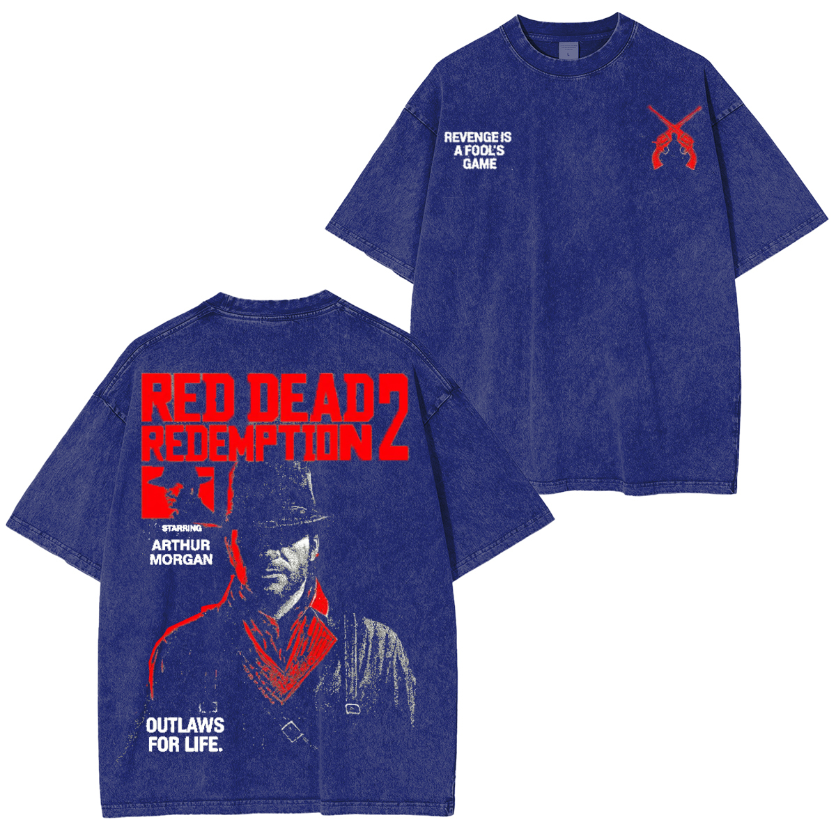 Red Dead Redemption II Unisex Washed T-Shirt