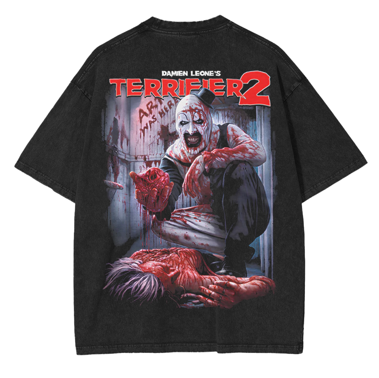 Terrifier 2 Unisex Washed T-Shirt