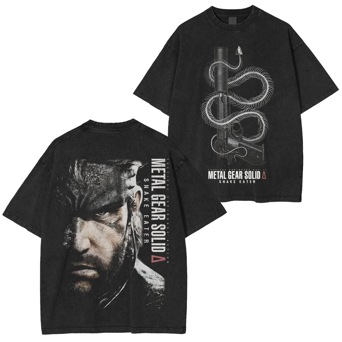 Metal Gear Solid: Snake Eater Unisex Washed T-Shirt
