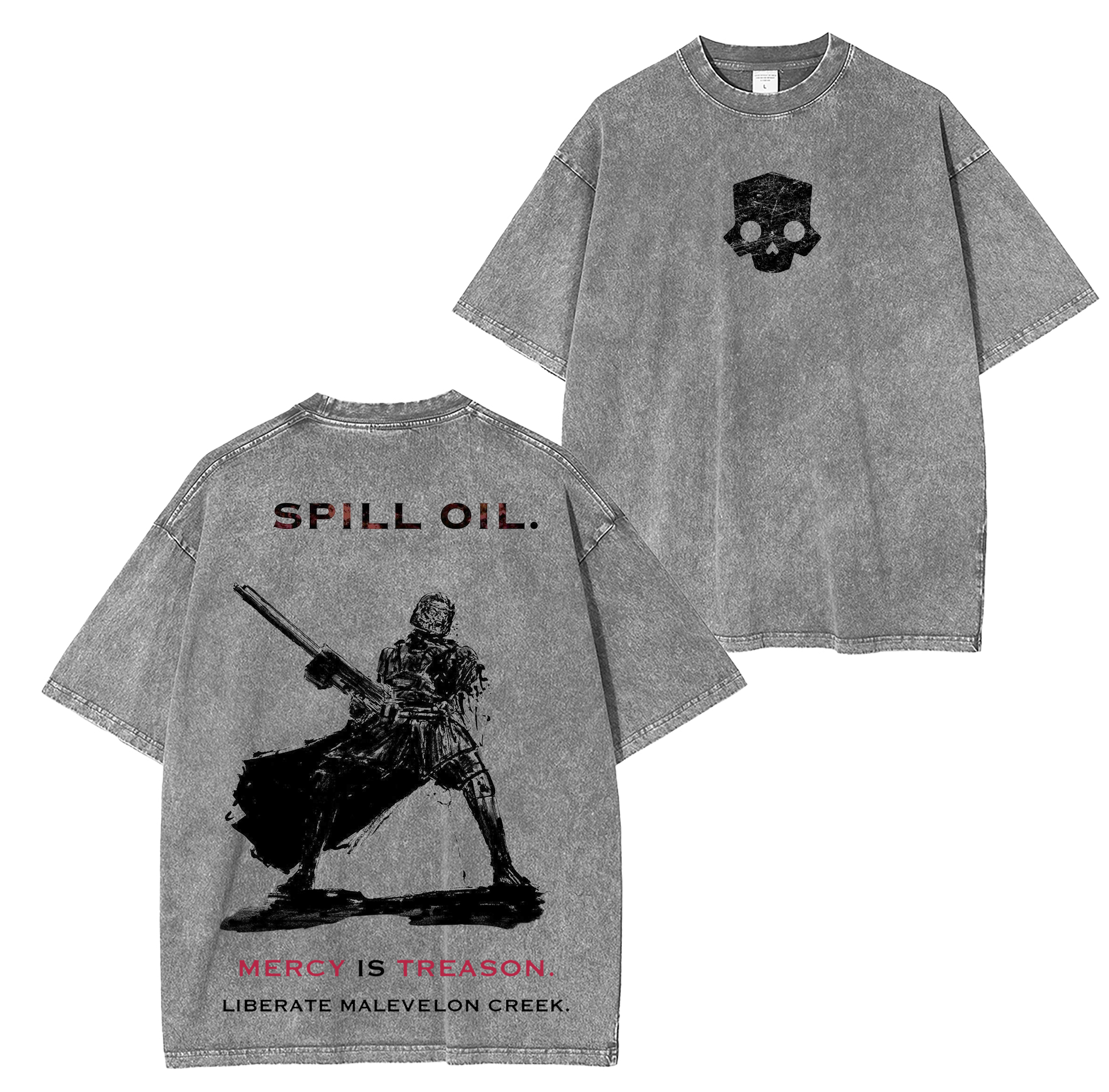 Helldivers 2 Unisex Washed T-Shirt