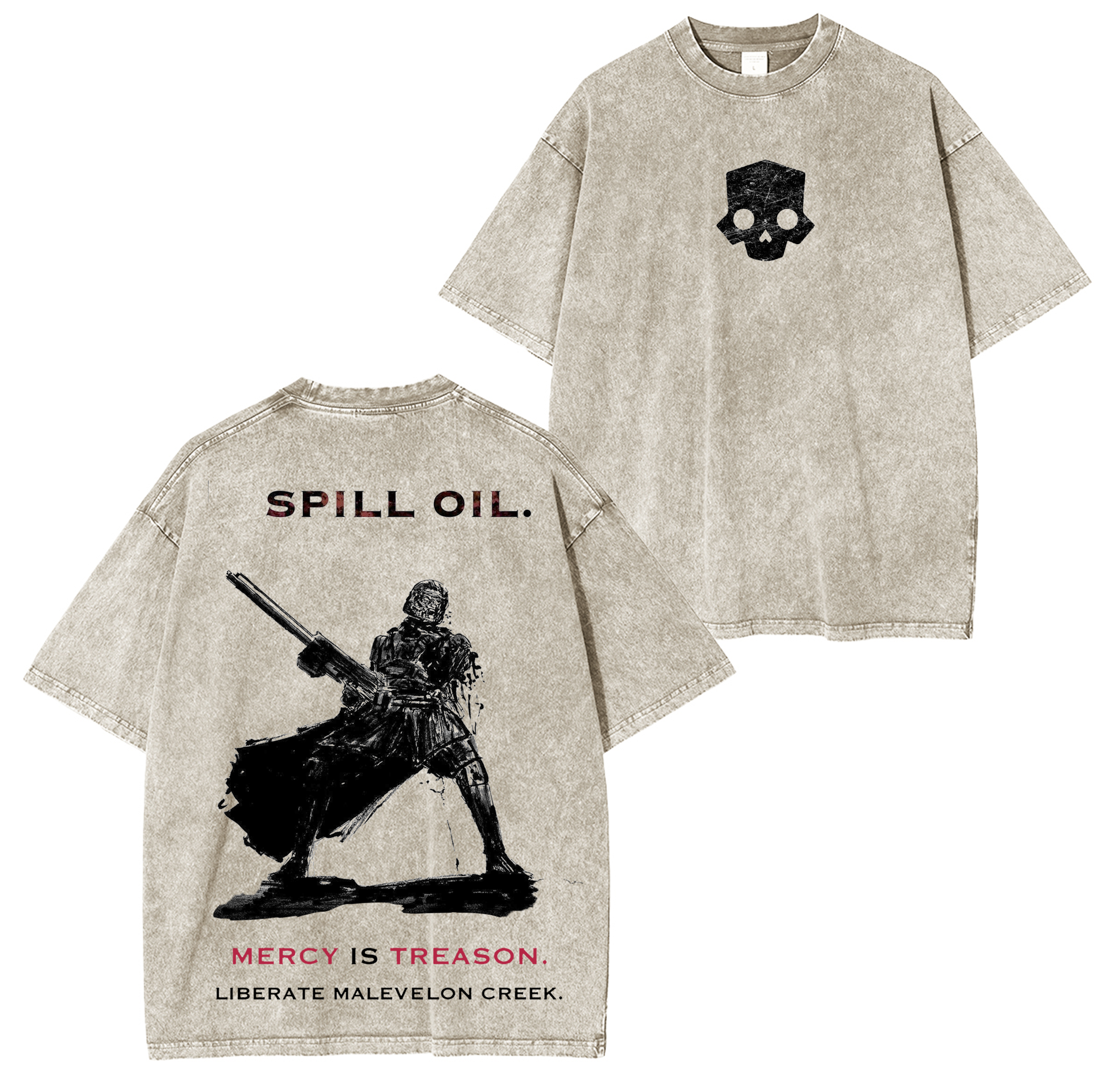 Helldivers 2 Unisex Washed T-Shirt