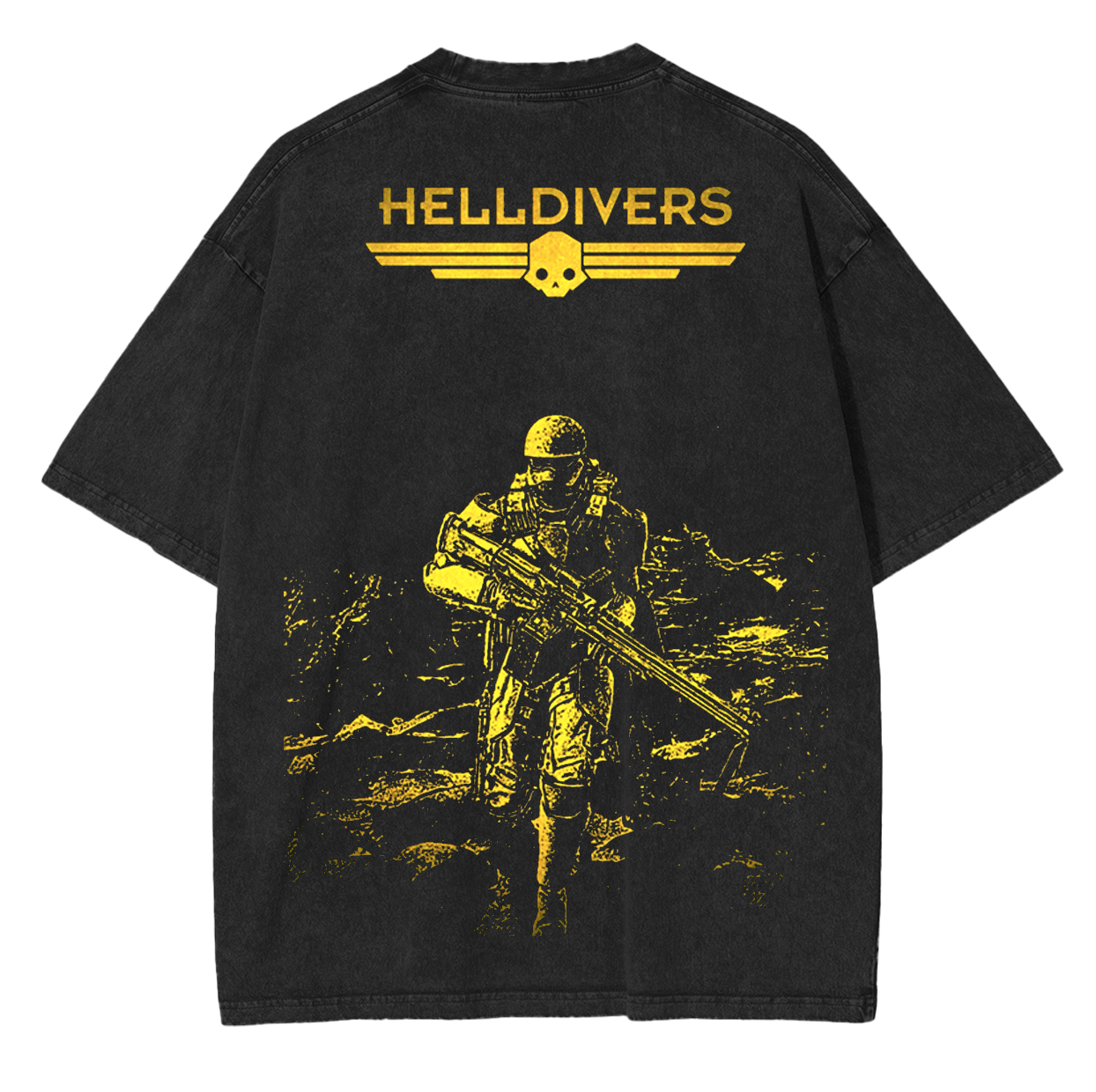 Helldivers 2  Washed Unisex T-Shirt