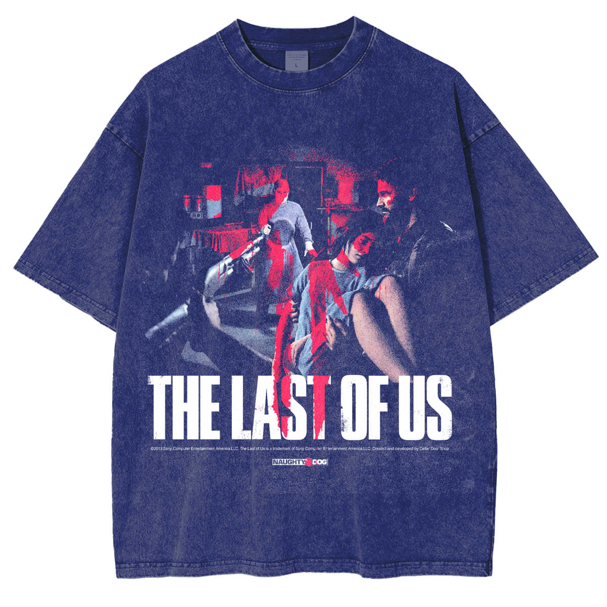 The Last of Us Unisex Washed T-Shirt