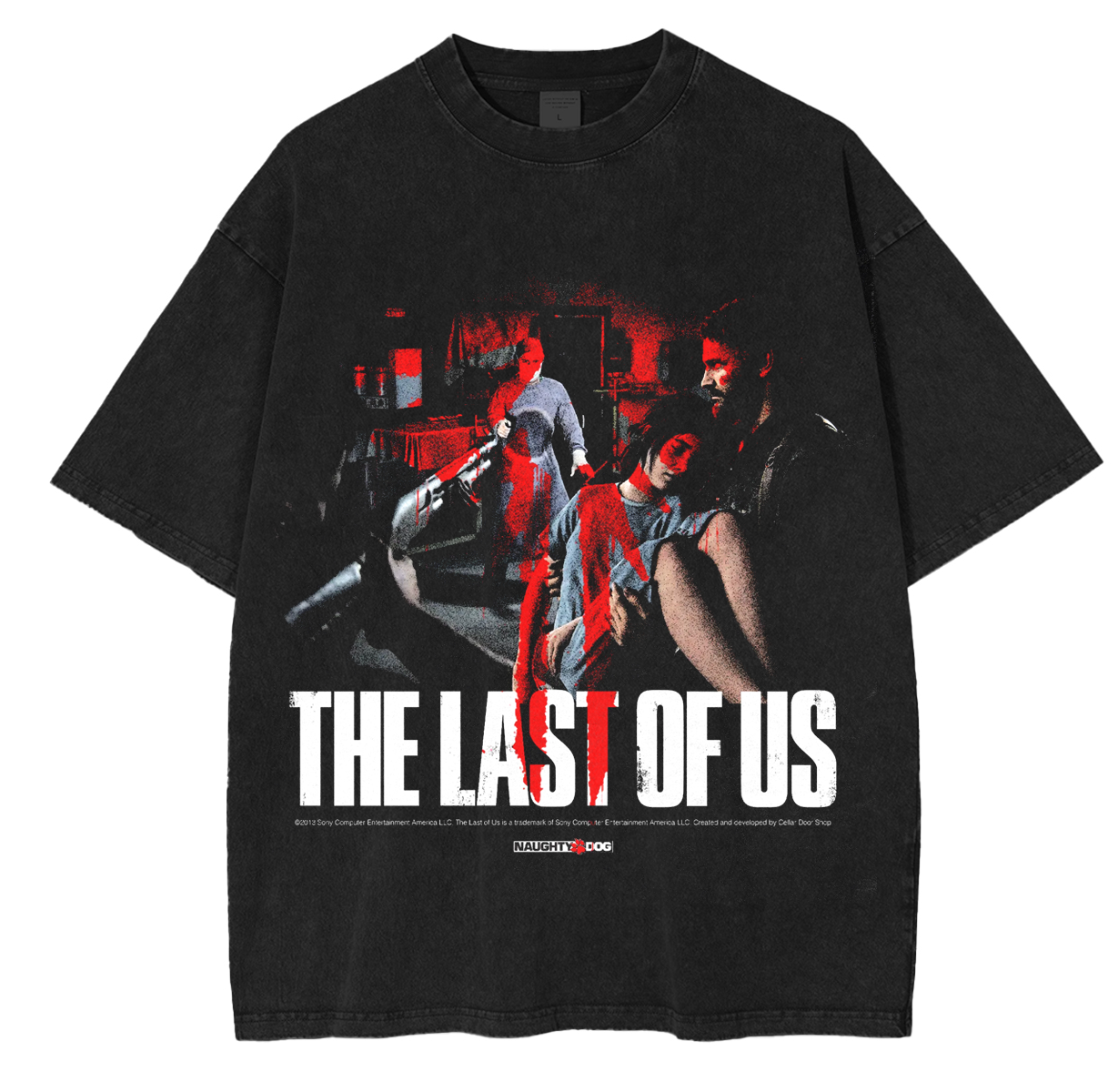 The Last of Us Unisex Washed T-Shirt
