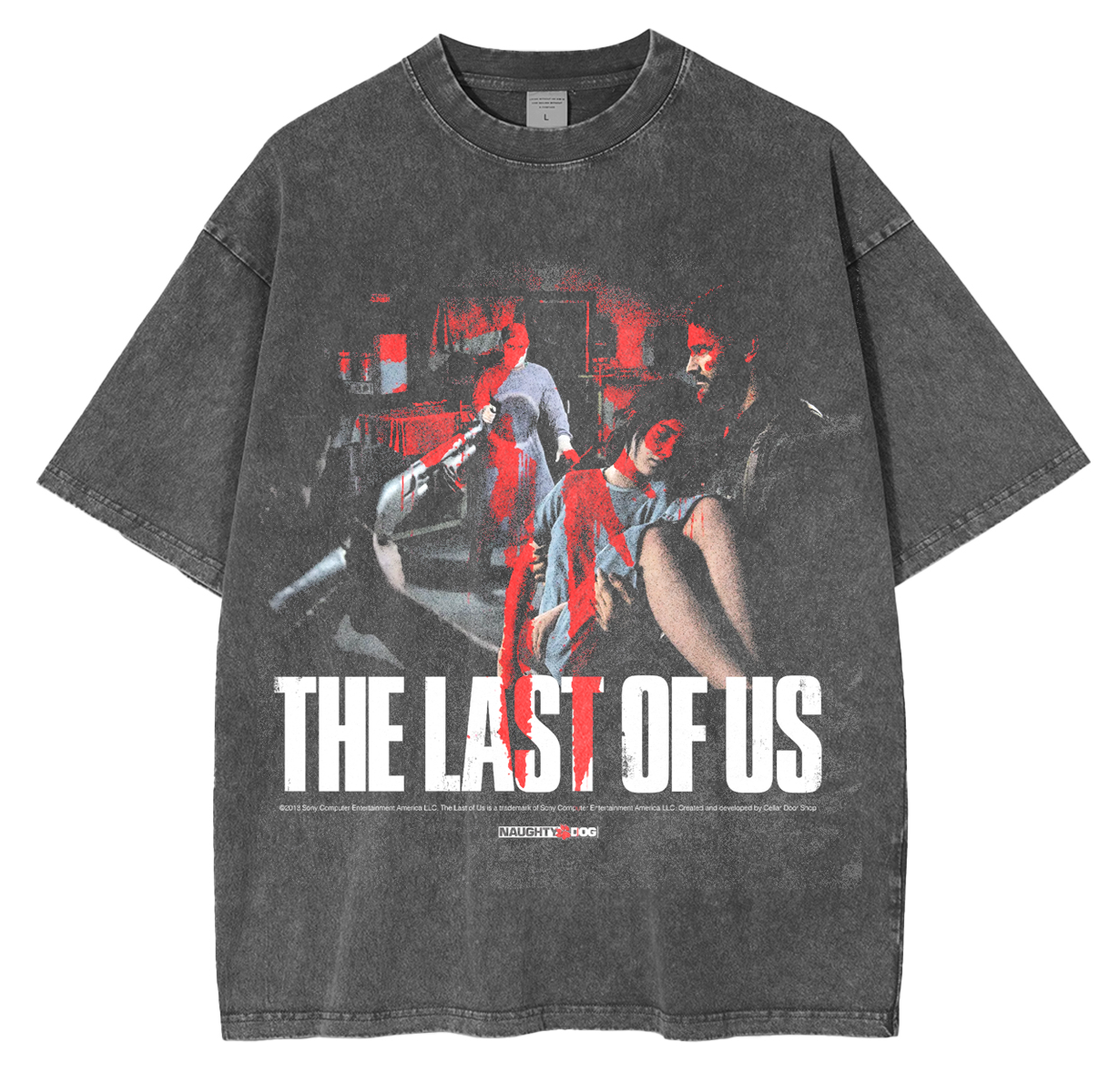The Last of Us Unisex Washed T-Shirt