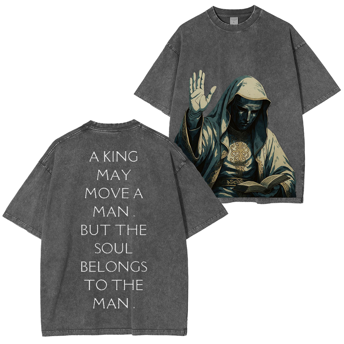 Baldwin IV Unisex Washed T-Shirt